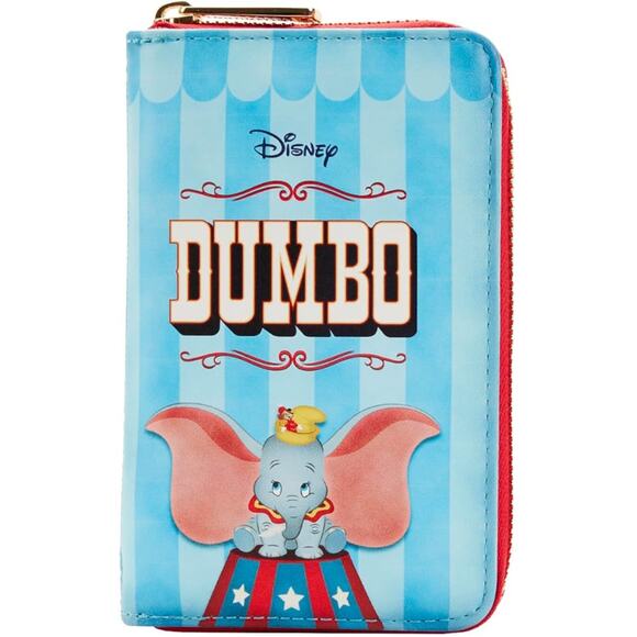 Loungefly Disney Dumbo Book Series Zip Around Wallet - Picture 1 of 7